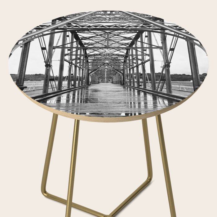 Walnut Street Bridge No. 10 Architectural Chattanooga Photography Side Table Gallery Image 2