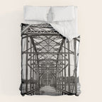 Walnut Street Bridge No. 10 Architectural Chattanooga Photography Comforter Gallery Image 6