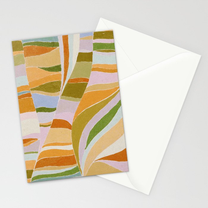 Colorful Flow Stationery Card Gallery Image 2