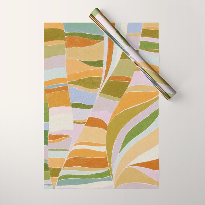 Colorful Flow Wrapping Paper Gallery Image 1