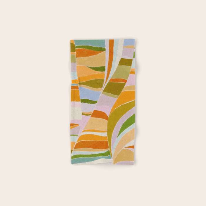 Colorful Flow Bath Towel Gallery Image 1
