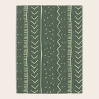 Moroccan Stripe in Leaf Green Poster Gallery Image 4
