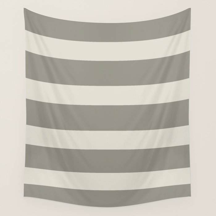 Neutral Maxi Stripes Wall Tapestry Gallery Image 4