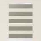Neutral Maxi Stripes Stationery Card Gallery Image 2