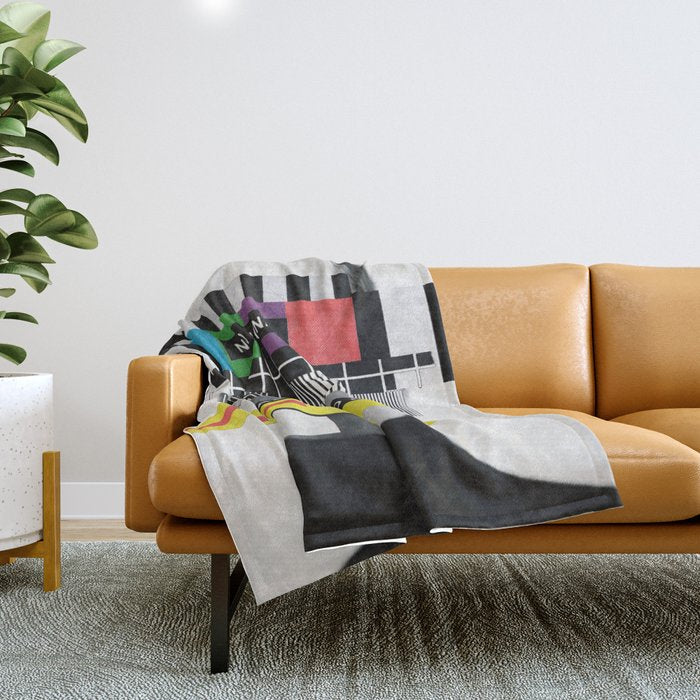 Radio days  Throw Blanket Gallery Image 1