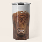 Highland Cow - Colorful Travel Mug Gallery Image 1