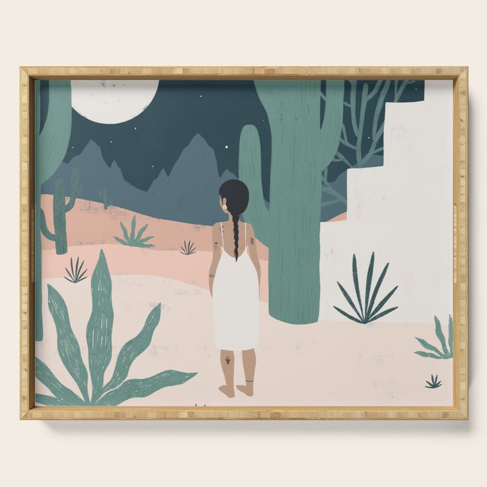 sonoran siren Serving Tray Gallery Image 1
