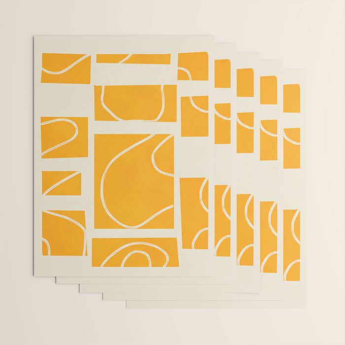 Abstract Pathways 2 Wrapping Paper Gallery Image 3