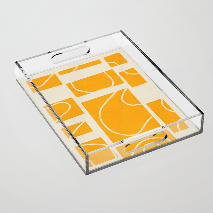 Abstract Pathways 2 Acrylic Tray Gallery Image 1