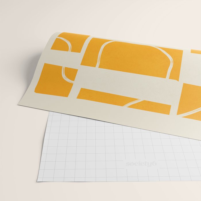 Abstract Pathways 2 Wrapping Paper Gallery Image 2