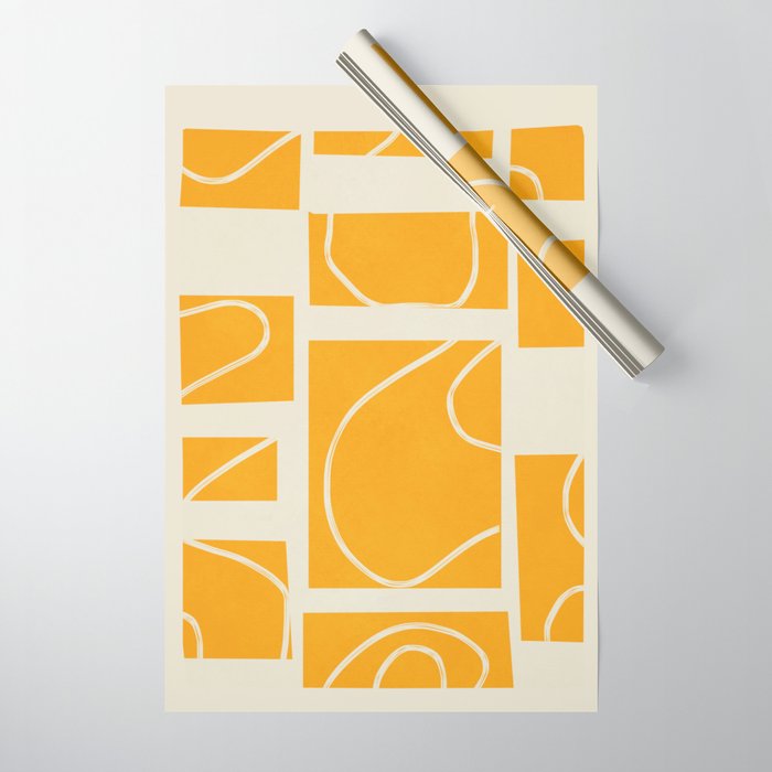 Abstract Pathways 2 Wrapping Paper Gallery Image 1