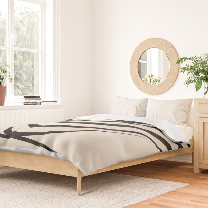 Movement of Lines 7 Duvet Cover Gallery Image 2