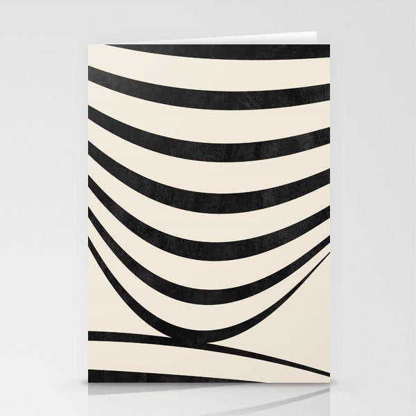 Movement of Lines 7 Stationery Card Gallery Image 1