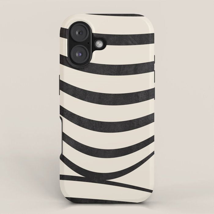 Movement of Lines 7 iPhone Case Gallery Image 1