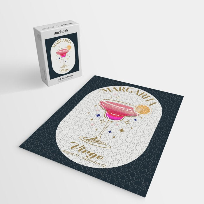 Margarita Cocktail Zodiac Sign Jigsaw Puzzle Gallery Image 2