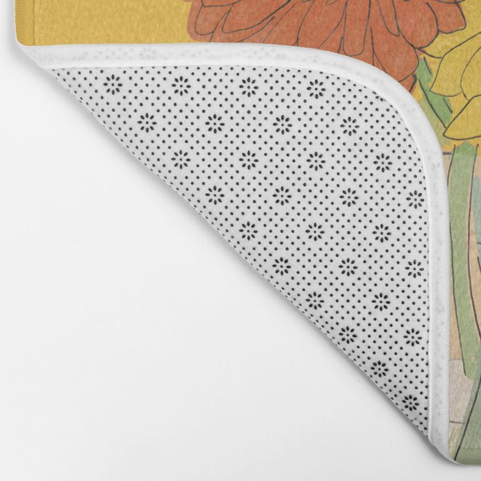 Flowers 18 Bath Mat Gallery Image 2