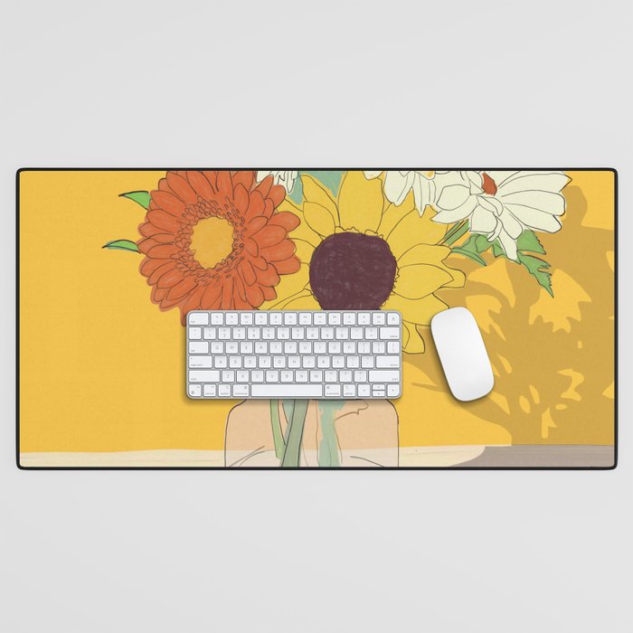 Flowers 18 Desk Mat Gallery Image 1