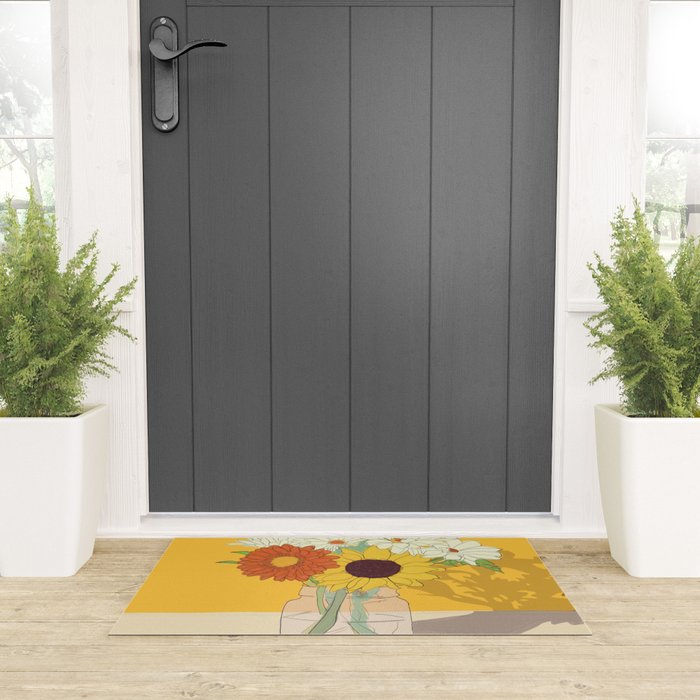 Flowers 18 Welcome Mat Gallery Image 3