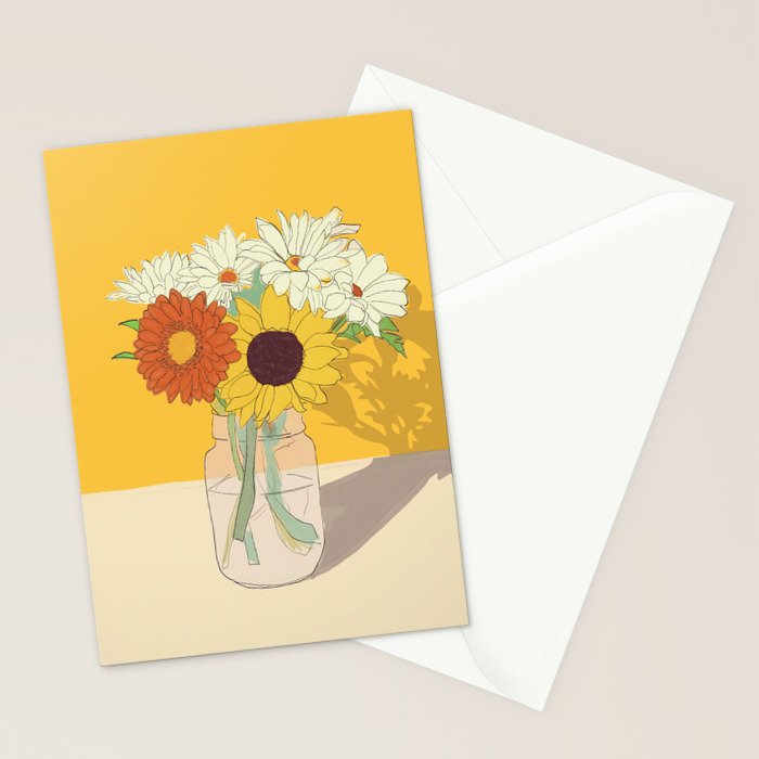 Flowers 18 Stationery Card Gallery Image 2