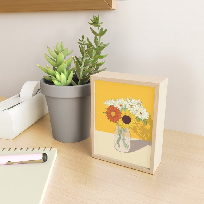 Flowers 18 Mini Art Print Gallery Image 2