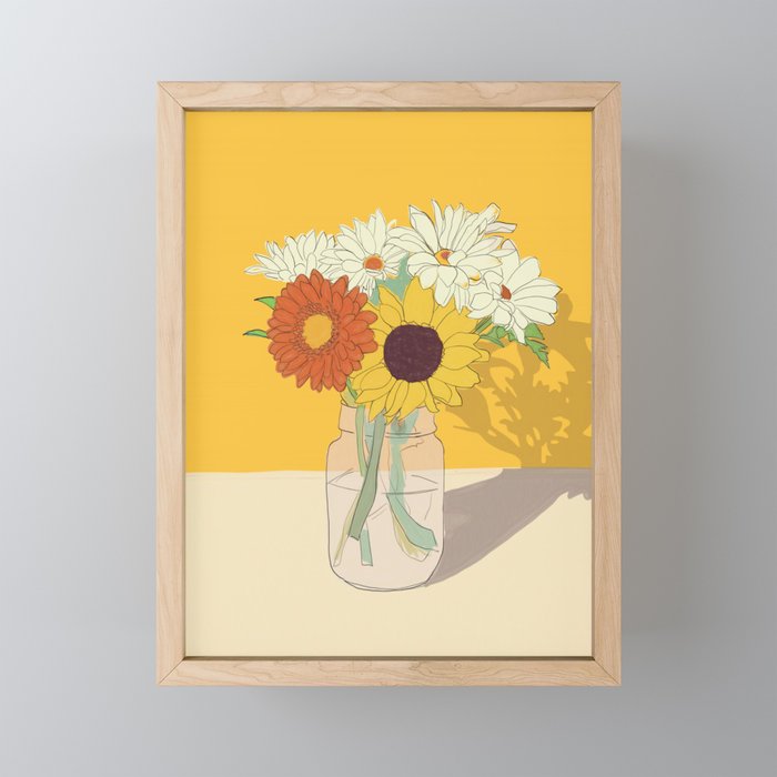 Flowers 18 Mini Art Print Gallery Image 1