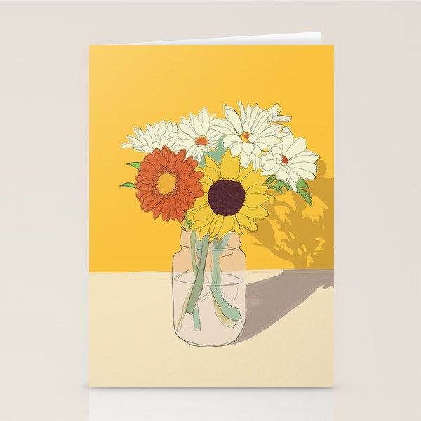Flowers 18 Stationery Card Gallery Image 1