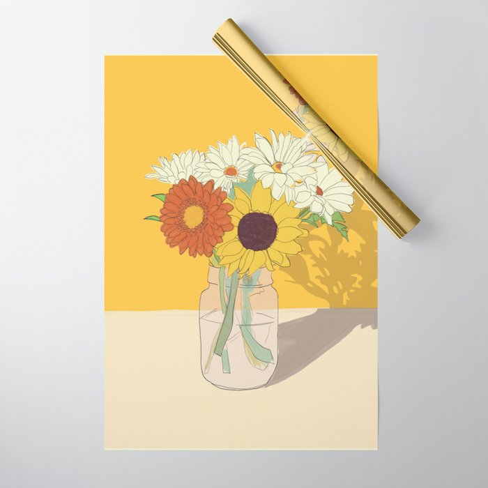 Flowers 18 Wrapping Paper Gallery Image 1