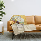 Flowers 18 Throw Blanket Gallery Image 1