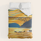 Deception Pass Orca Sunset Swim Comforter Gallery Image 6