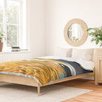 Deception Pass Orca Sunset Swim Duvet Cover Gallery Image 2