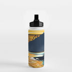 Deception Pass Orca Sunset Swim Water Bottle Gallery Image 2