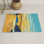 Deception Pass Orca Sunset Swim Rug Gallery Image 1
