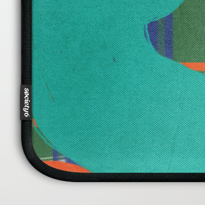 Modern Abstract Shape 02 Laptop Sleeve Gallery Image 3