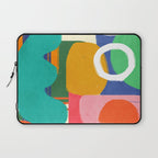 Modern Abstract Shape 02 Laptop Sleeve Gallery Image 1