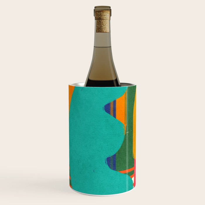 Modern Abstract Shape 02 Wine Chiller Gallery Image 2