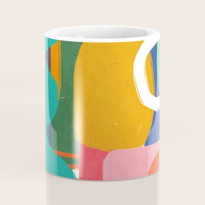 Modern Abstract Shape 02 Coffee Mug Gallery Image 4