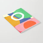 Modern Abstract Shape 02 Notebook Gallery Image 2