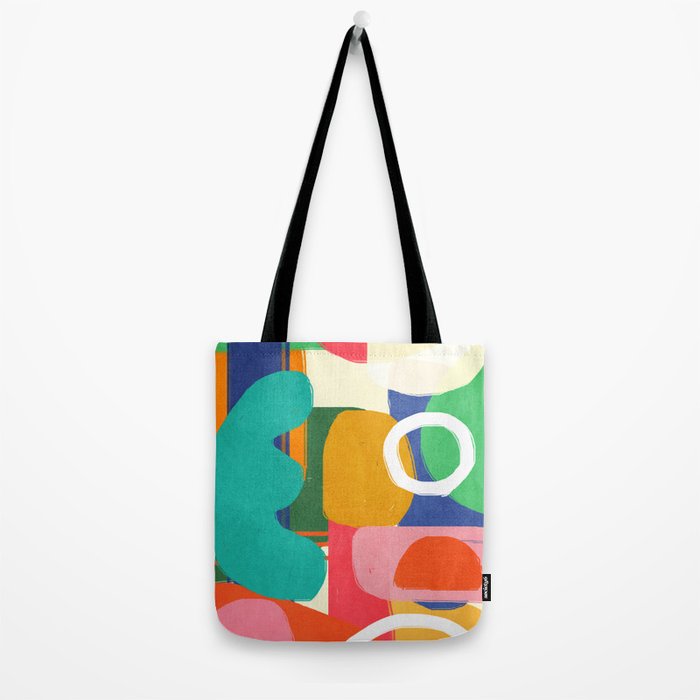 Modern Abstract Shape 02 Tote Bag Gallery Image 2