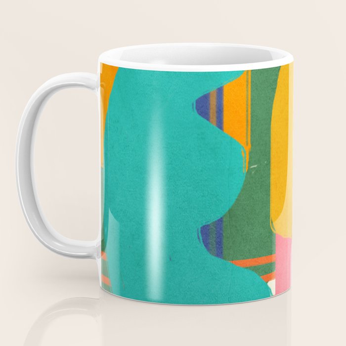 Modern Abstract Shape 02 Coffee Mug Gallery Image 3