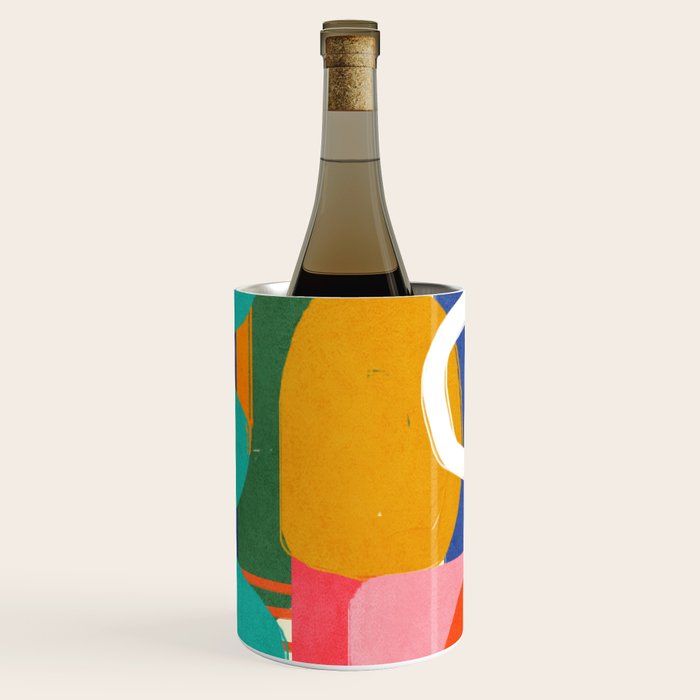 Modern Abstract Shape 02 Wine Chiller Gallery Image 1