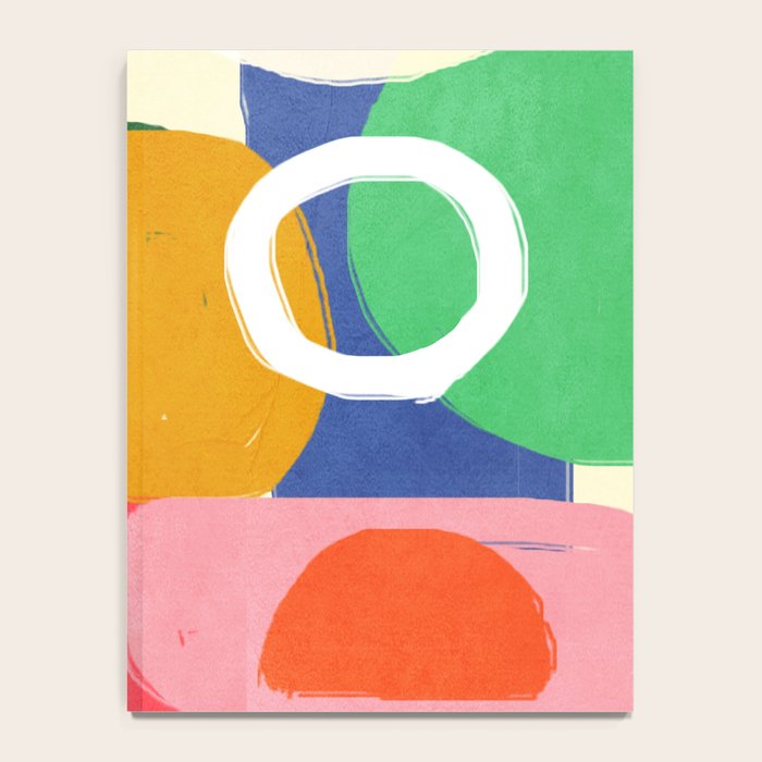 Modern Abstract Shape 02 Notebook Gallery Image 4