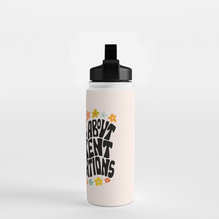 Ask Me About My Current Hyper Fixations Water Bottle Gallery Image 2