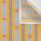 Yellow Geo Fun Wall Tapestry Gallery Image 3