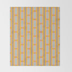 Yellow Geo Fun Throw Blanket Gallery Image 2