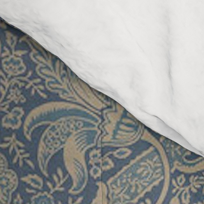 William Morris Indian Peacock Blue Pattern Comforter Gallery Image 4