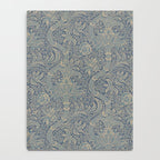 William Morris Indian Peacock Blue Pattern Notebook Gallery Image 4