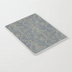 William Morris Indian Peacock Blue Pattern Notebook Gallery Image 3