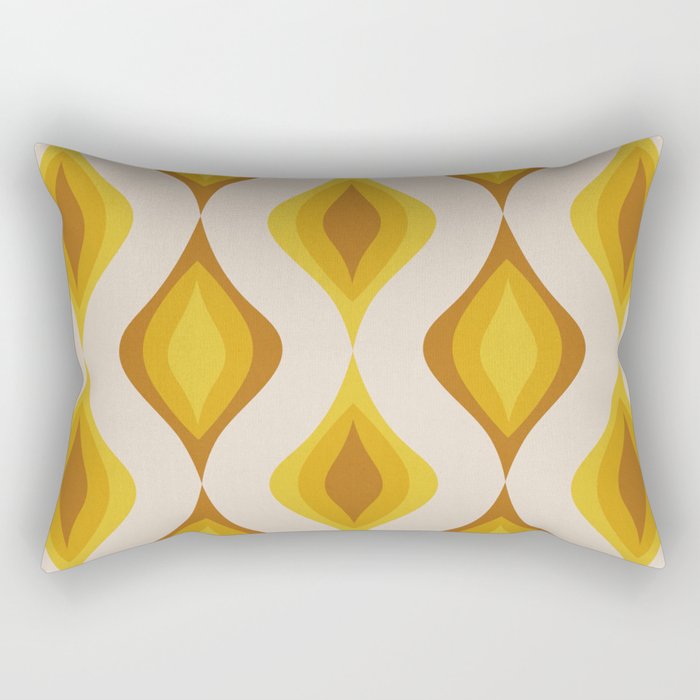 Retro Pattern #2 Rectangular Pillow Gallery Image 2