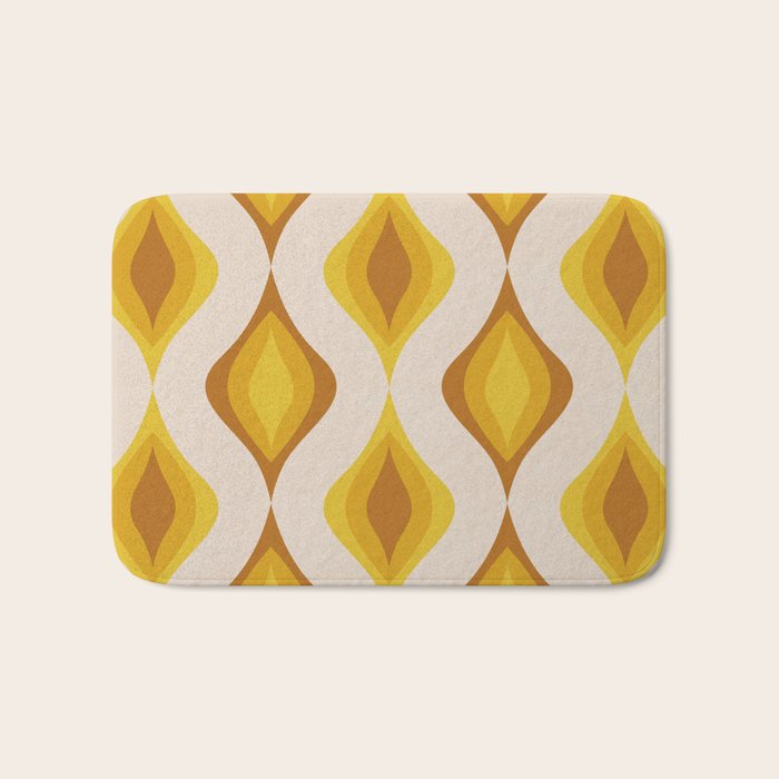 Retro Pattern #2 Bath Mat Gallery Image 1