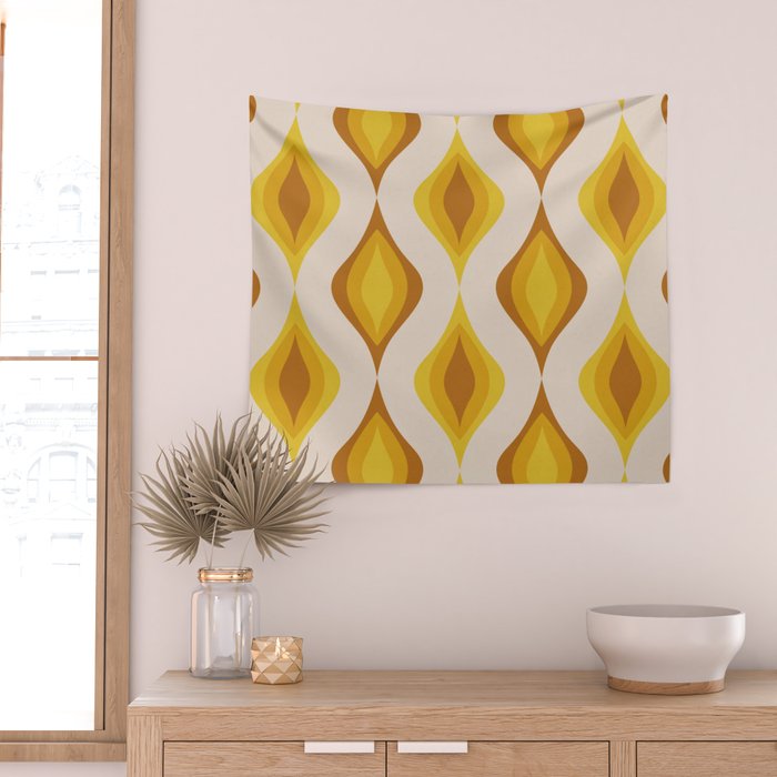 Retro Pattern #2 Wall Tapestry Gallery Image 2